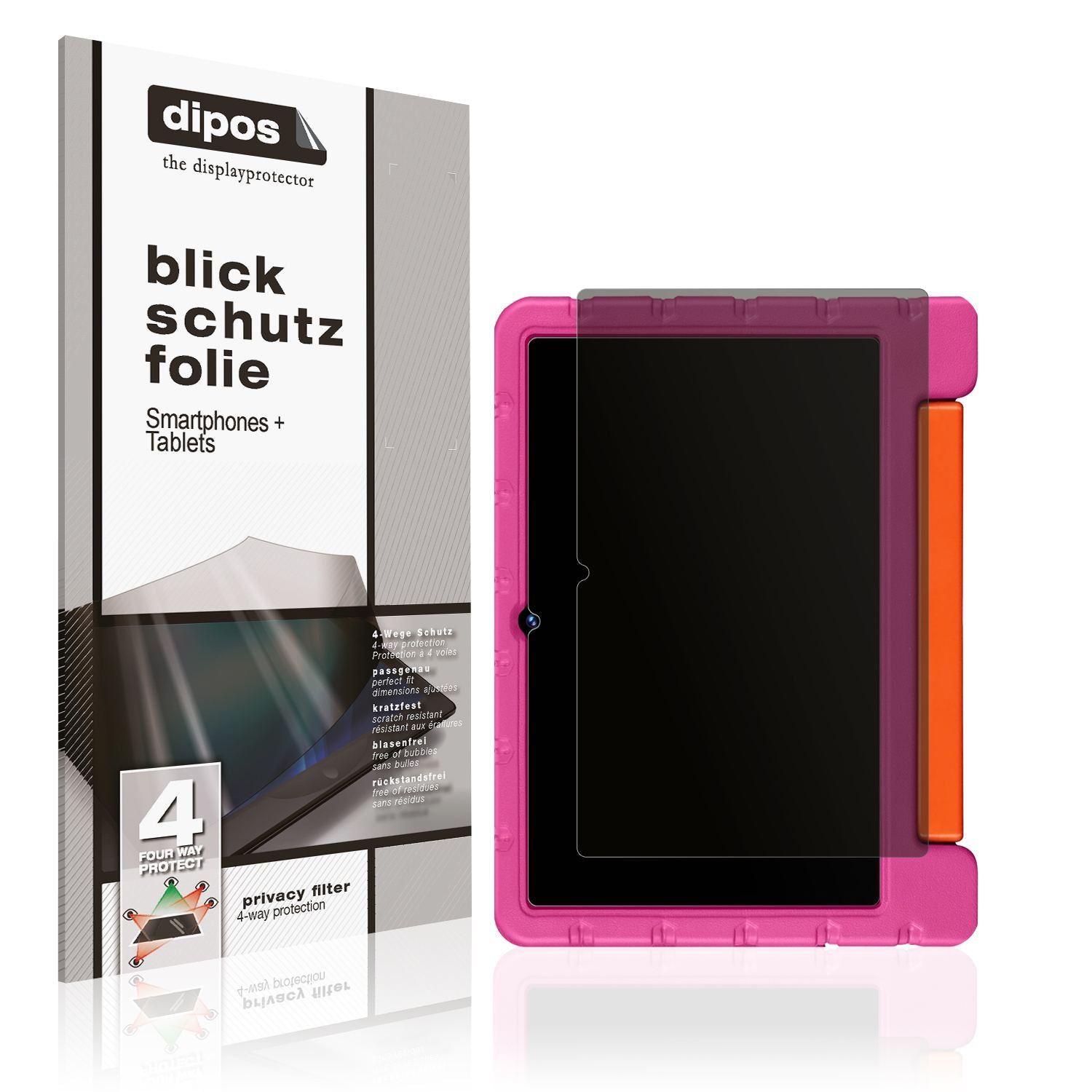 Blickschutzfolie für Ziovo Z138 PRO Kinder Tablet  (1)