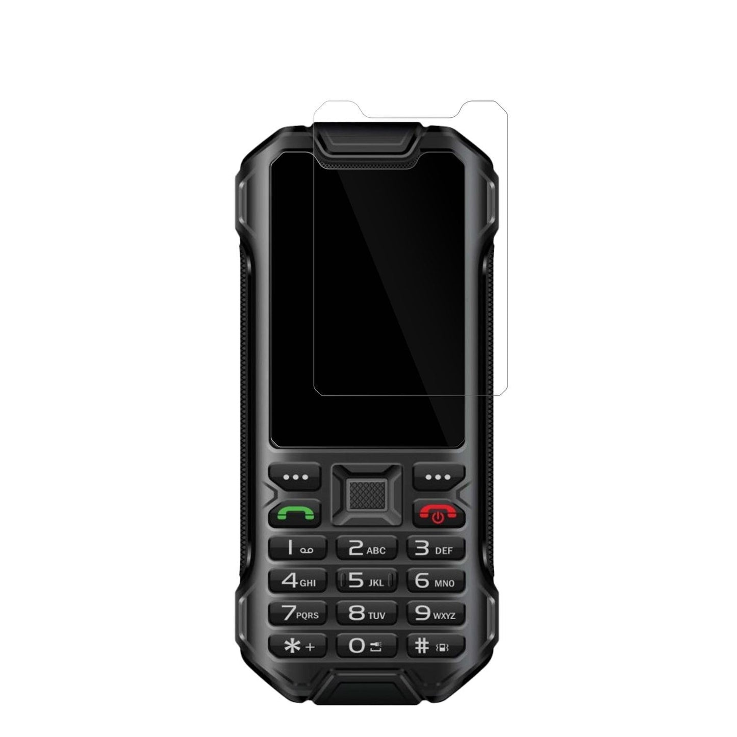 4x Schutzfolie klar für Telware IP68 Outdoor Handy (2)