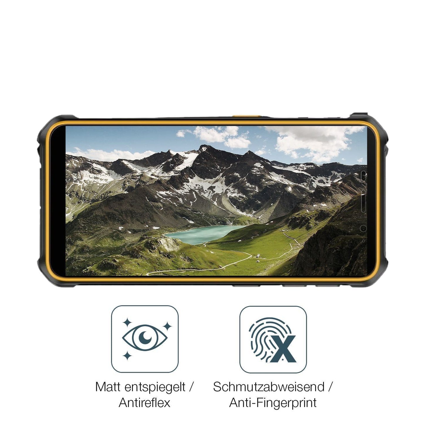 4x Schutzfolie matt für Ulefone Armor X12 Pro Disp (4)