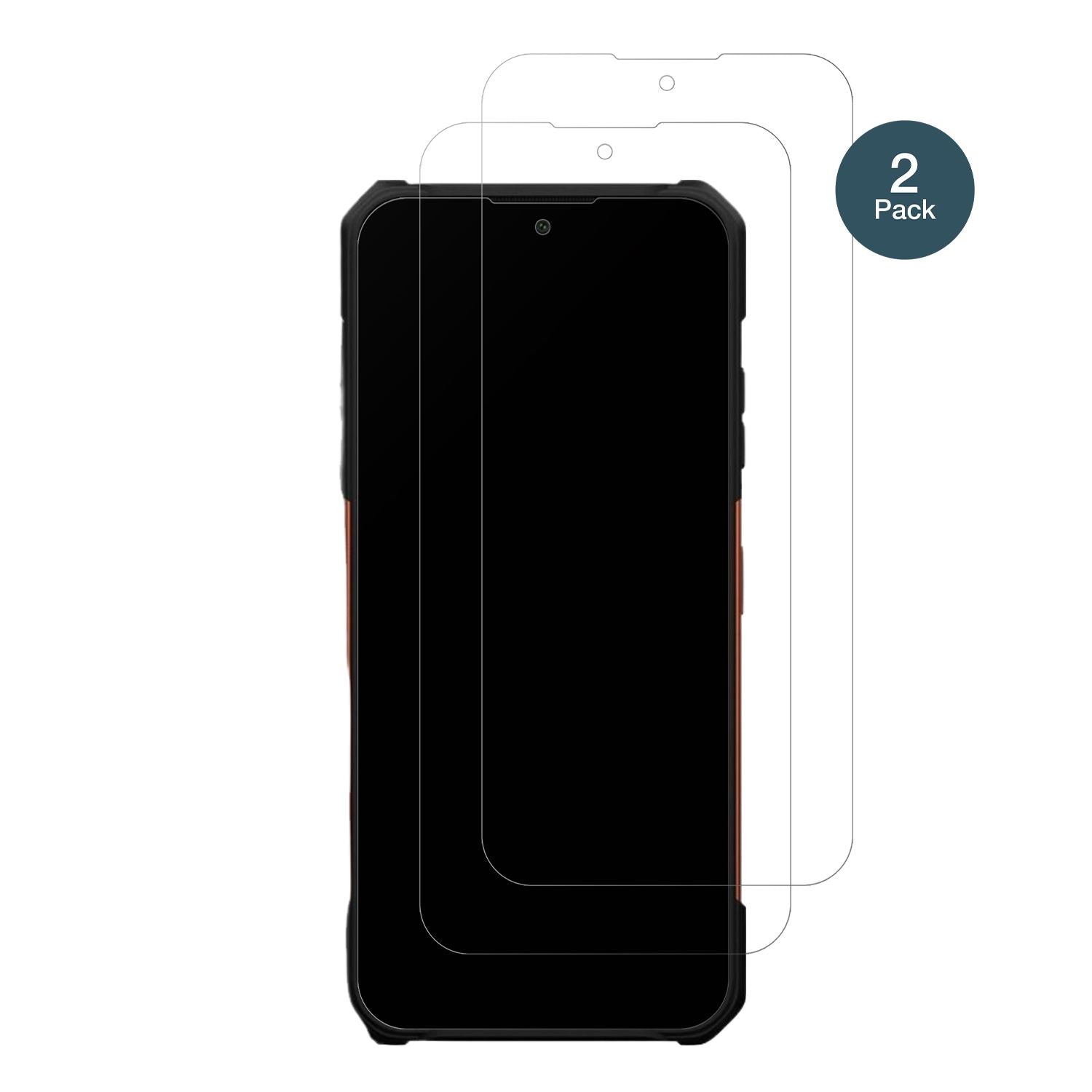 2x 9H Schutzfolie matt für myphone Hammer Construc (2)