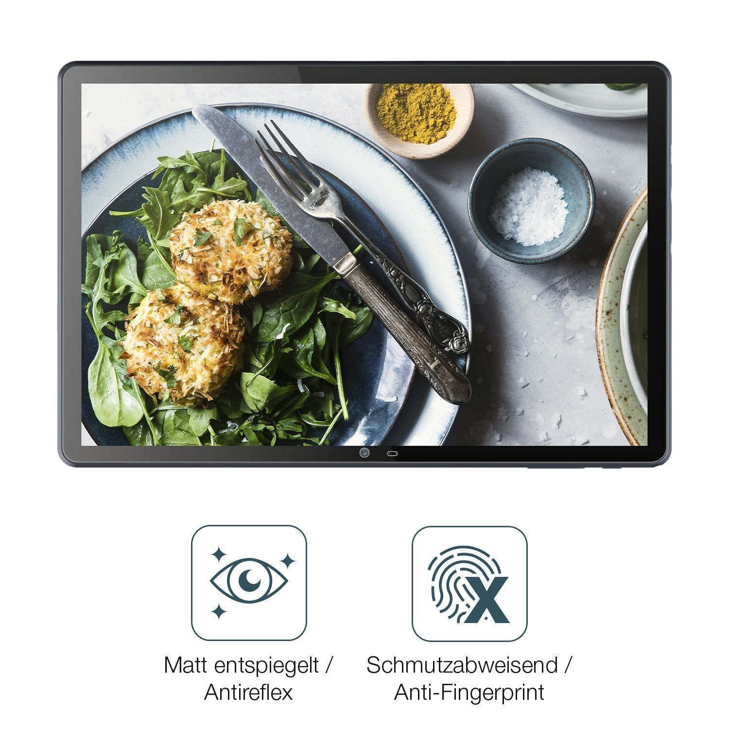 2x 9H Schutzfolie matt für Vale V10E-LTE Panzerfol (5)