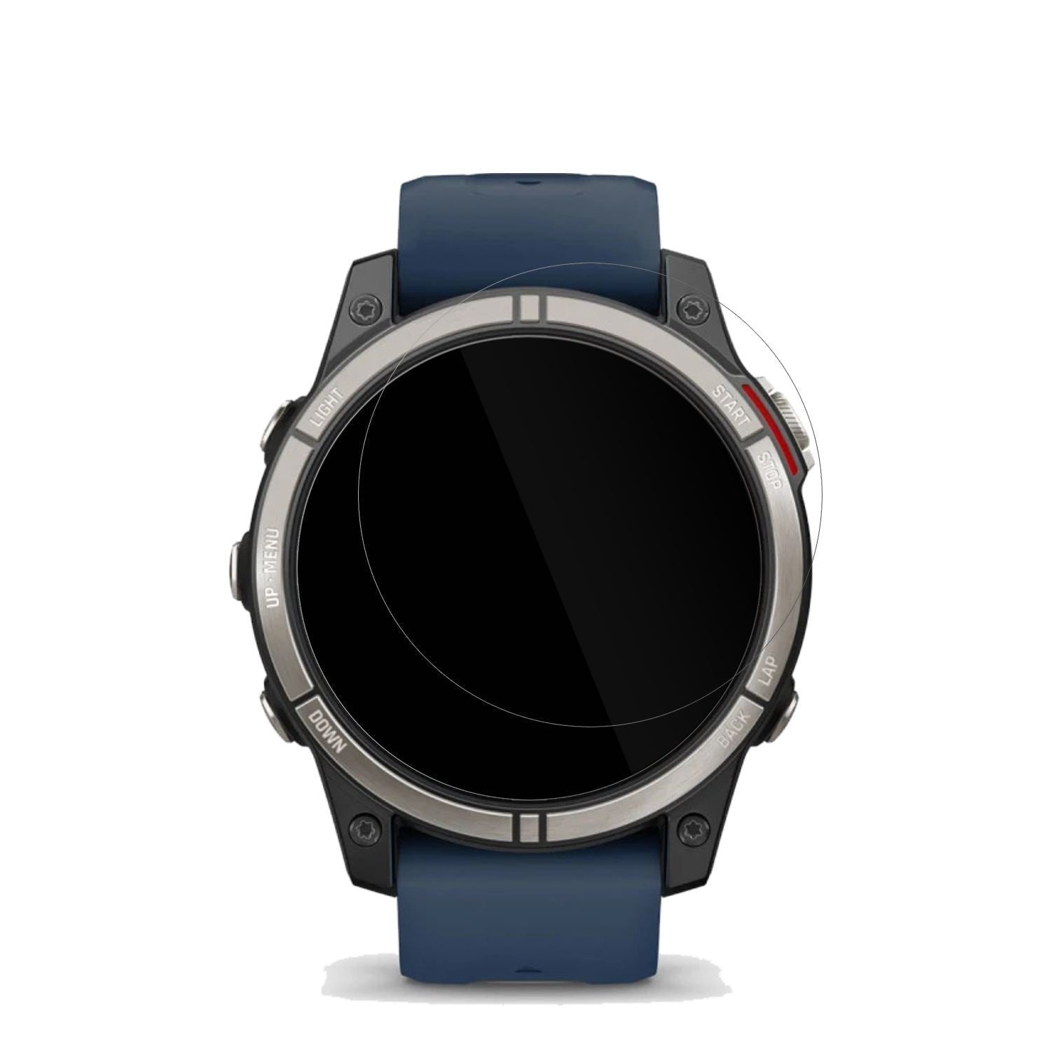 6x Schutzfolie klar für Garmin quatrix 7 Pro Displ (2)