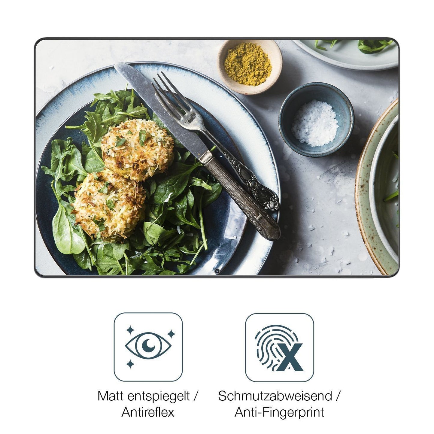 2x Schutzfolie matt für Doogee U11 Display-Schutzf (4)