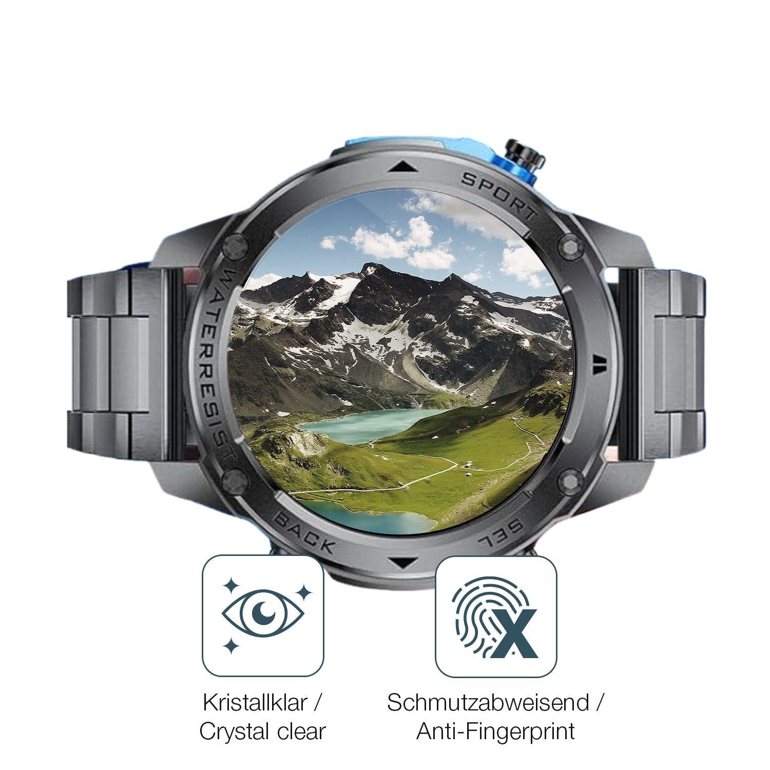 6x Schutzfolie klar für Lige DM2 Display-Schutzfol (4)