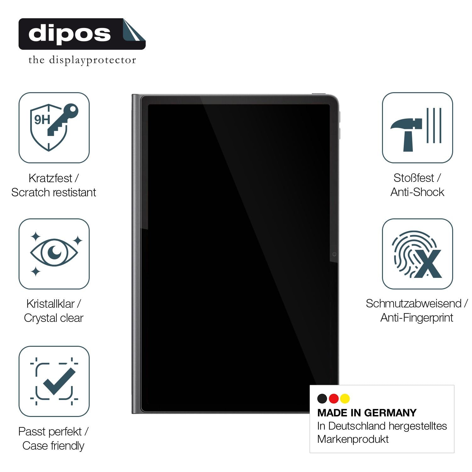 2x 9H Schutzfolie für Lenovo Tab Plus TB351FU Panz (7)