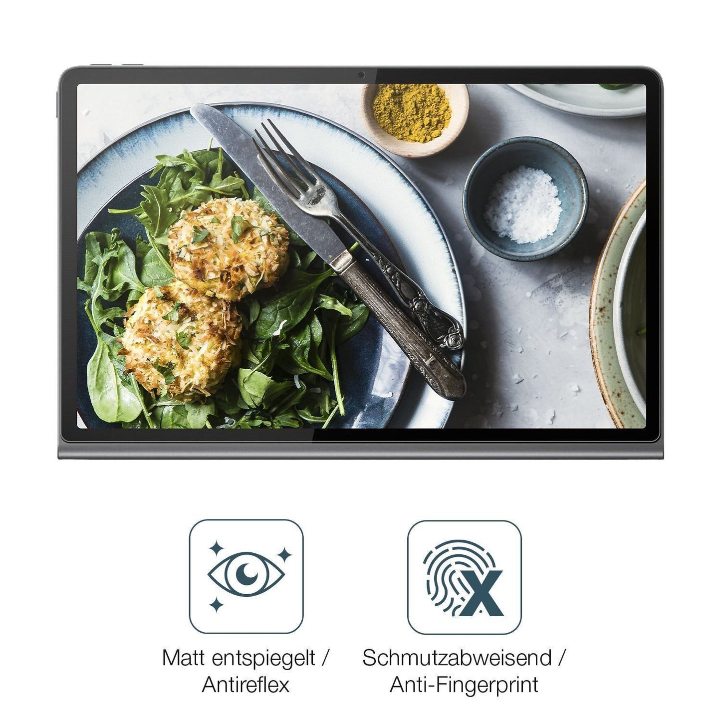 2x 9H Schutzfolie matt für Lenovo Tab Plus TB351FU (5)