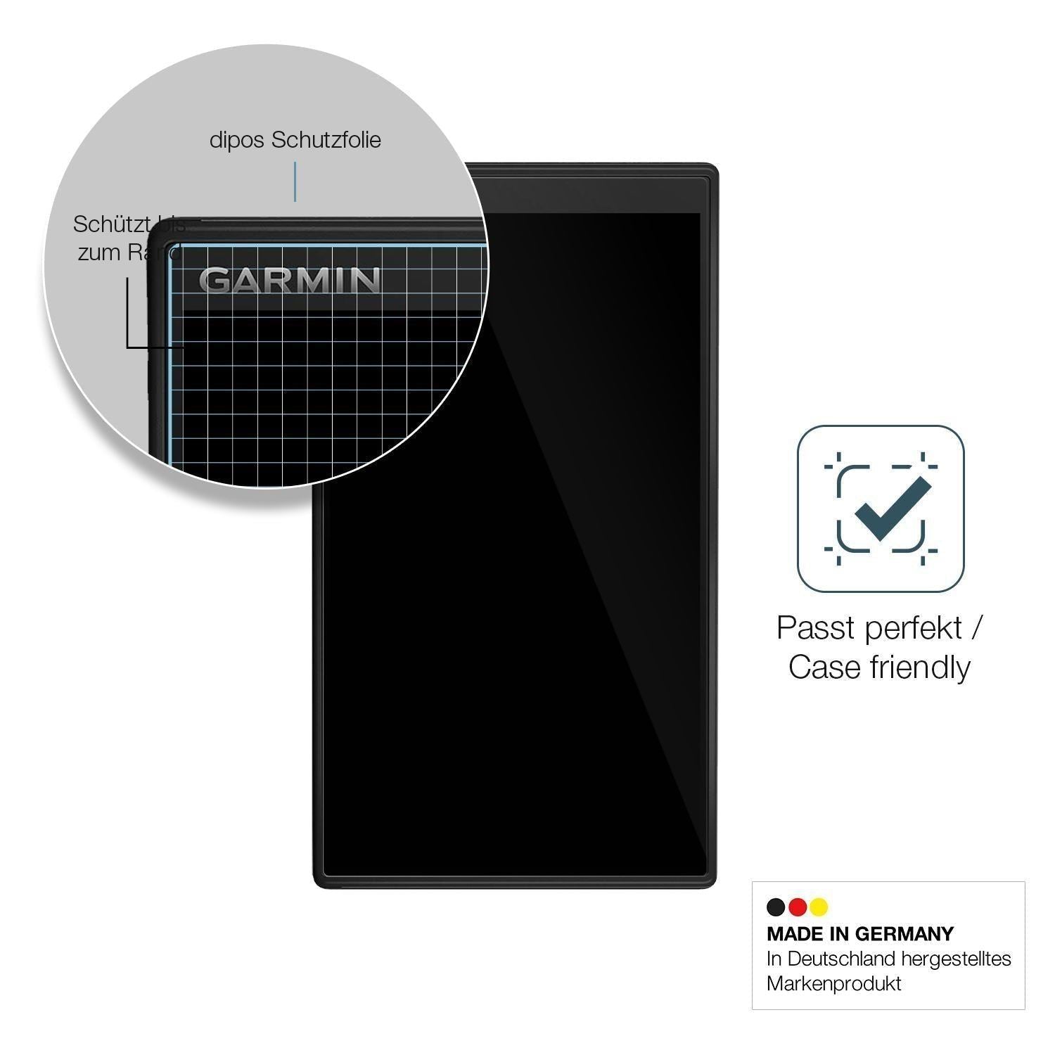 2x 9H Schutzfolie für Garmin DriveSmart 55 Panzerf (6)