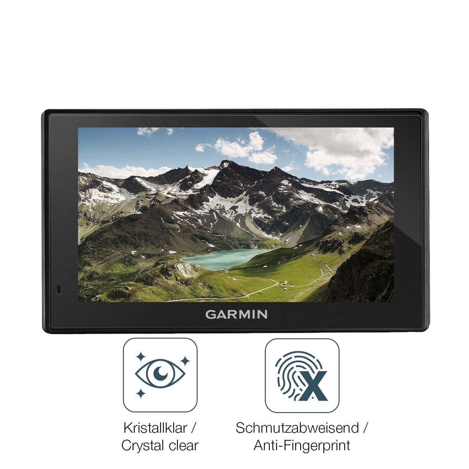 2x 9H Schutzfolie für Garmin DriveSmart 51 Panzerf (5)