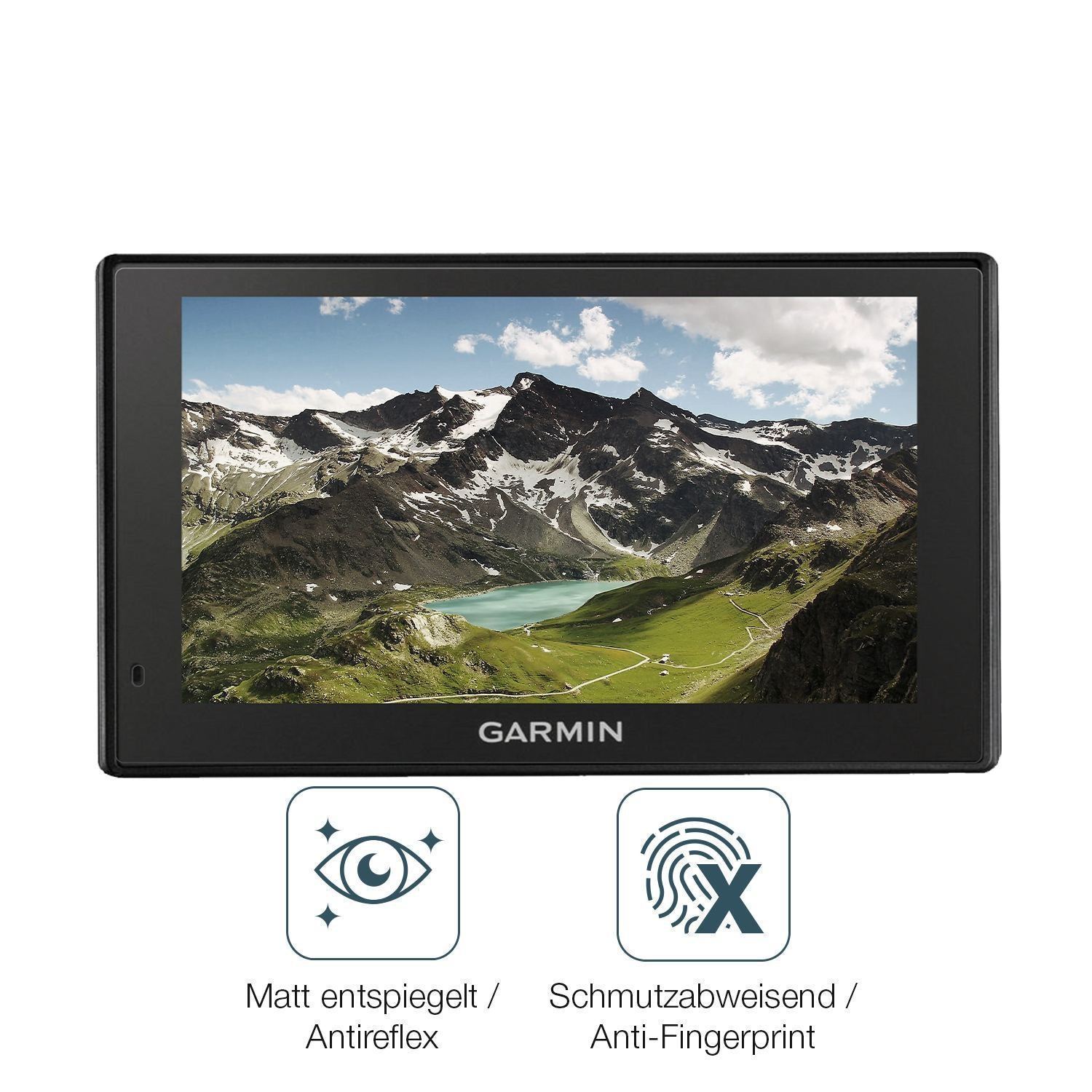 2x 9H Schutzfolie matt für Garmin DriveSmart 51 Pa (5)