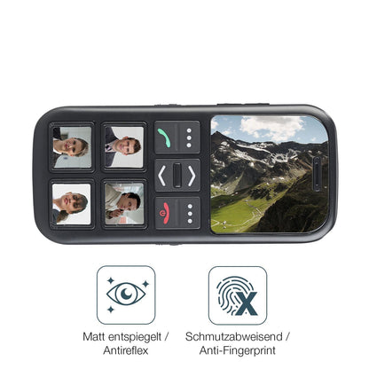 4x Schutzfolie matt für simvalley mobile RX-820.GP (4)