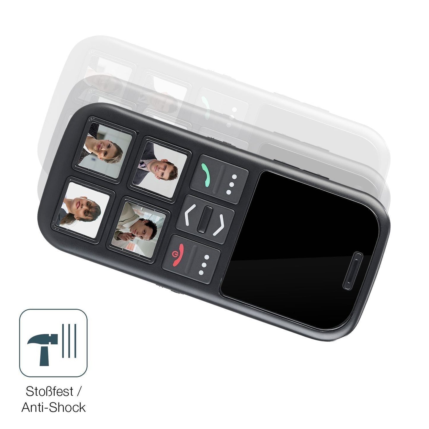 2x 9H Schutzfolie für simvalley mobile RX-820.GPS  (4)