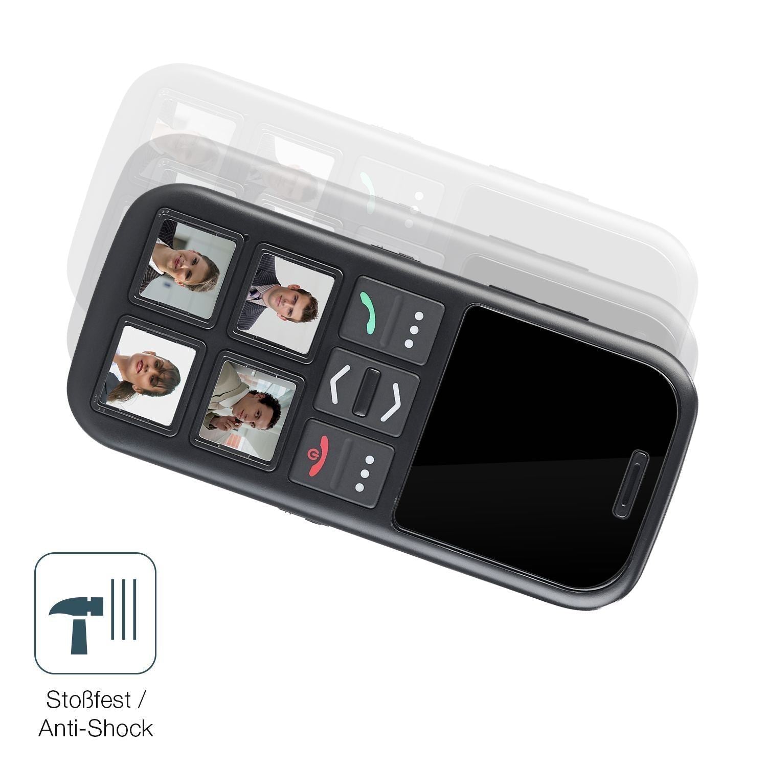 2x 9H Schutzfolie für simvalley mobile RX-820.GPS  (4)
