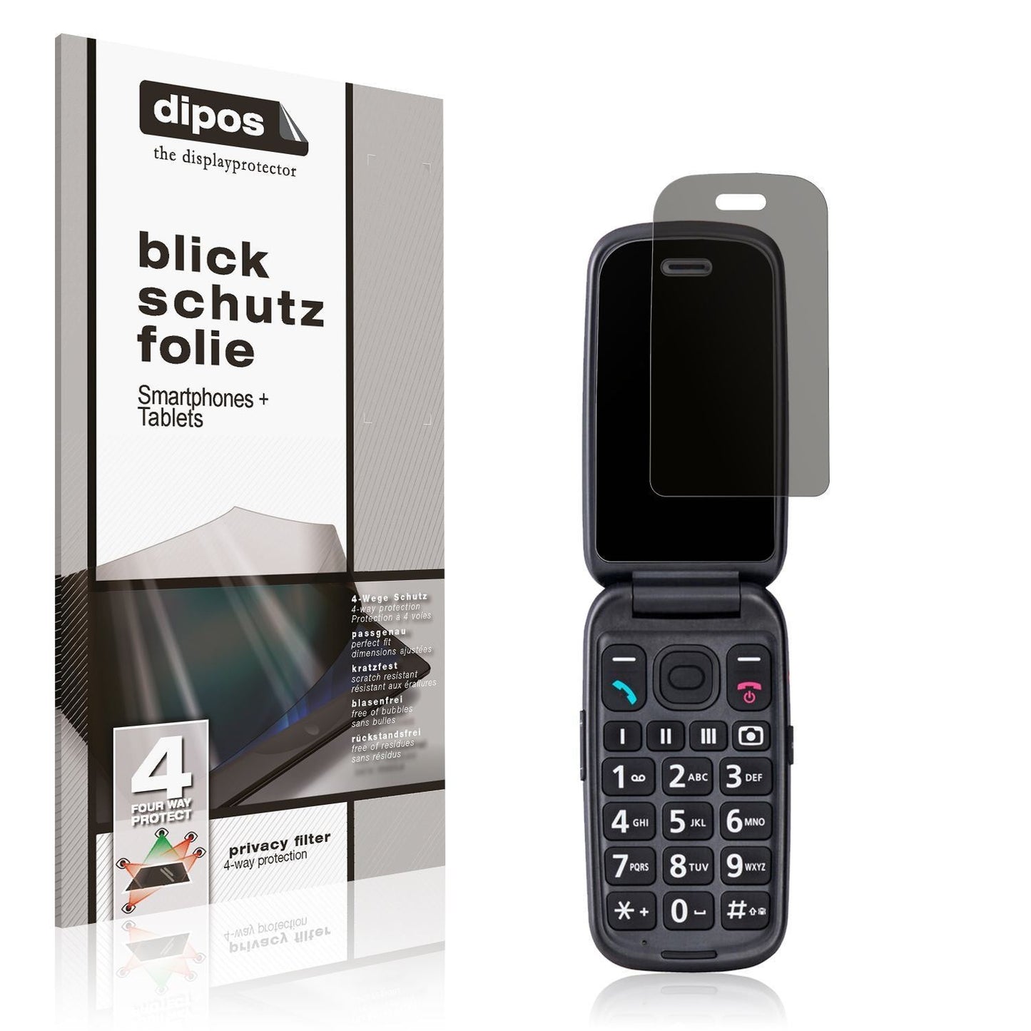 Blickschutzfolie für Panasonic KX-TU446EXC Seniore (1)