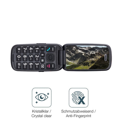 2x 9H Schutzfolie für Panasonic KX-TU446EXC Senior (5)