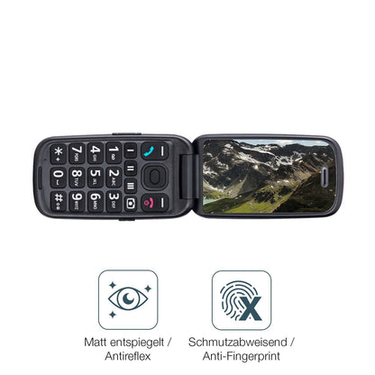 2x 9H Schutzfolie matt für Panasonic KX-TU446EXC S (5)