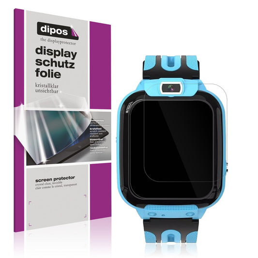 6x Schutzfolie klar für Smartwatch Kinder mit Tele (1)