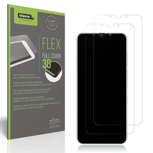 2x Full Cover Schutzfolie matt für CatCalls i15Pro (1)