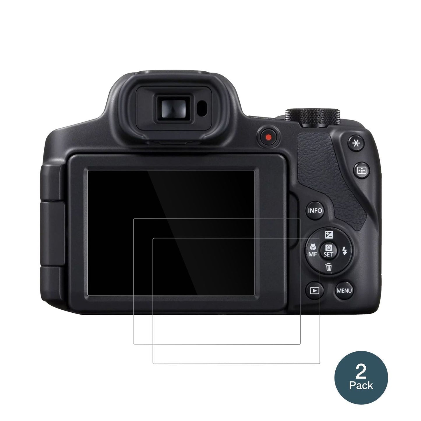 2x 9H Schutzfolie für Canon Powershot SX70 HS Panz (2)
