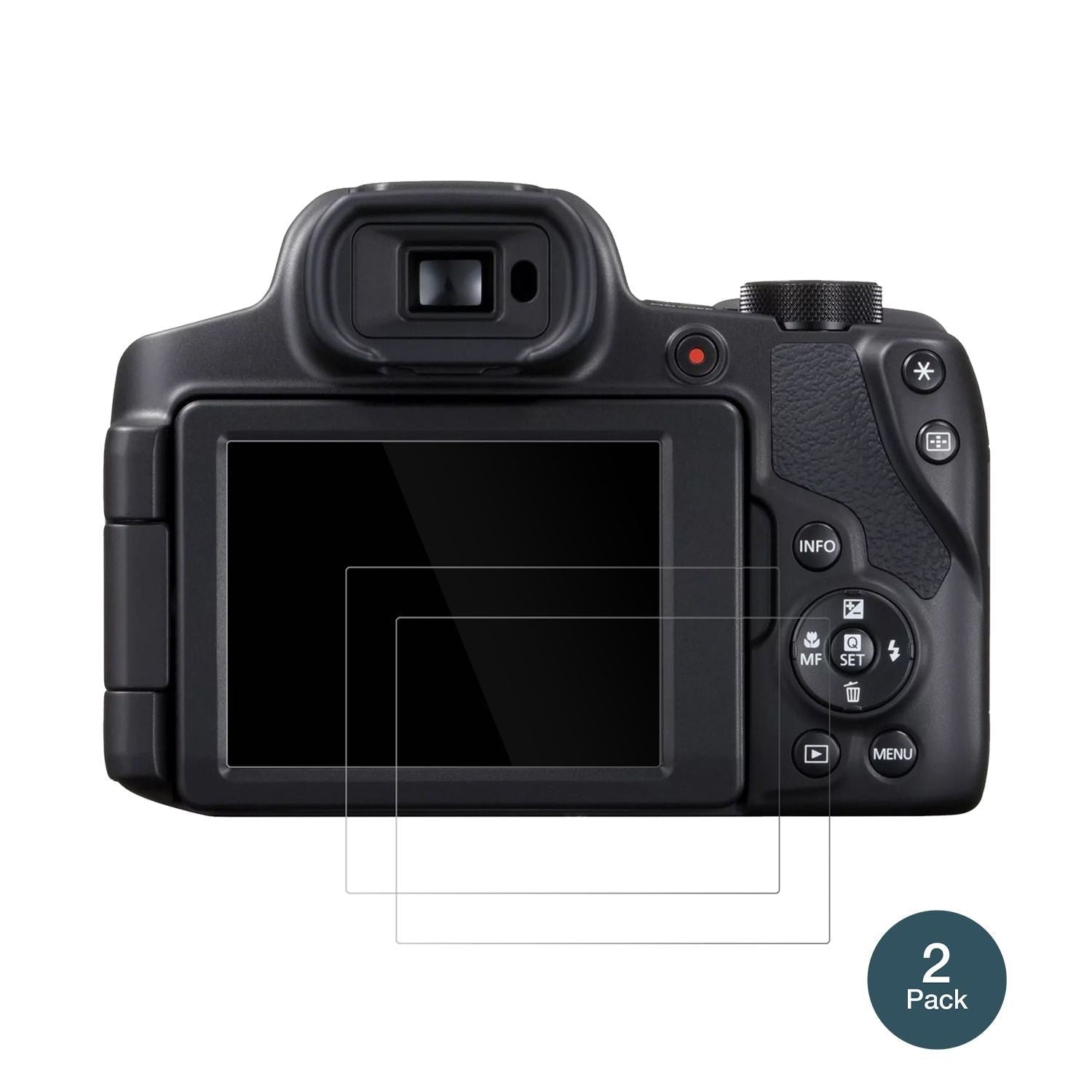 2x 9H Schutzfolie für Canon Powershot SX70 HS Panz (2)