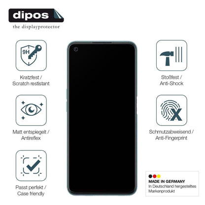 2x 9H Schutzfolie matt für OPPO A96 Global Panzerf (7)