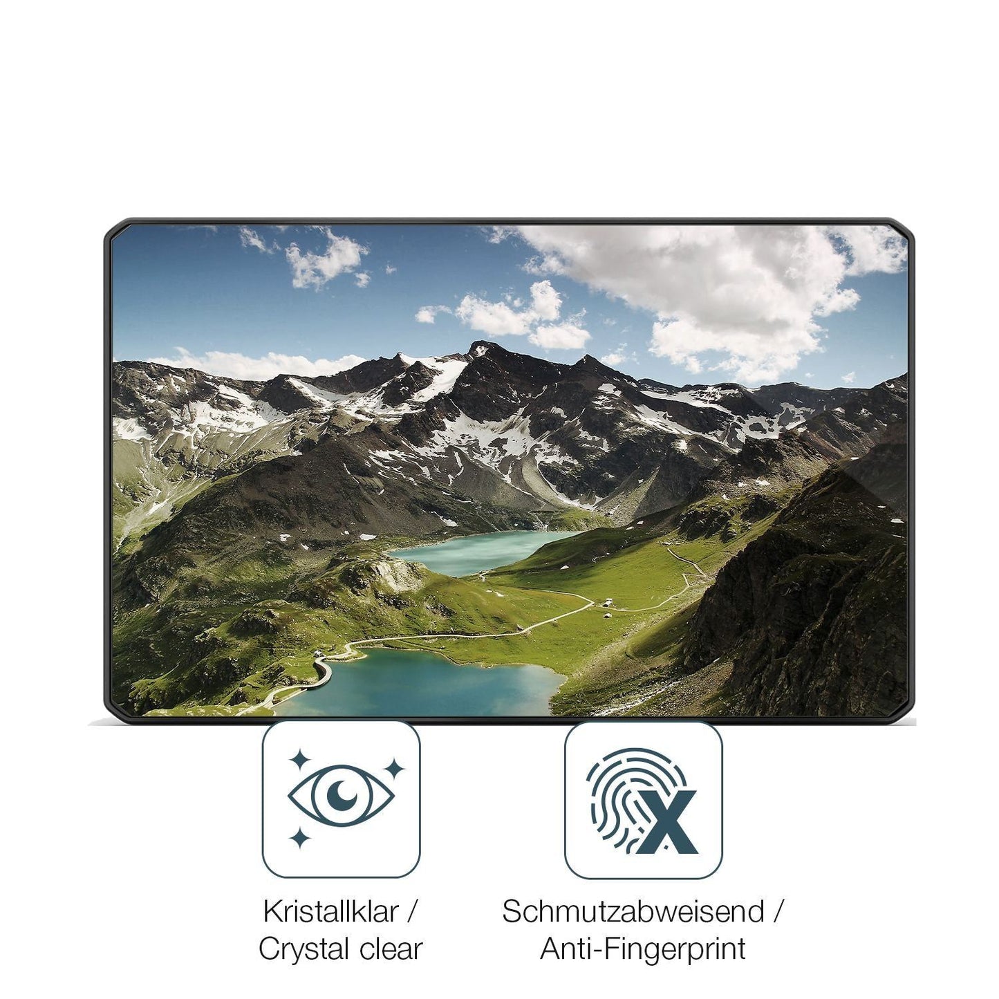 2x 9H Schutzfolie für Garmin dezl LGV720 Panzerfol (5)