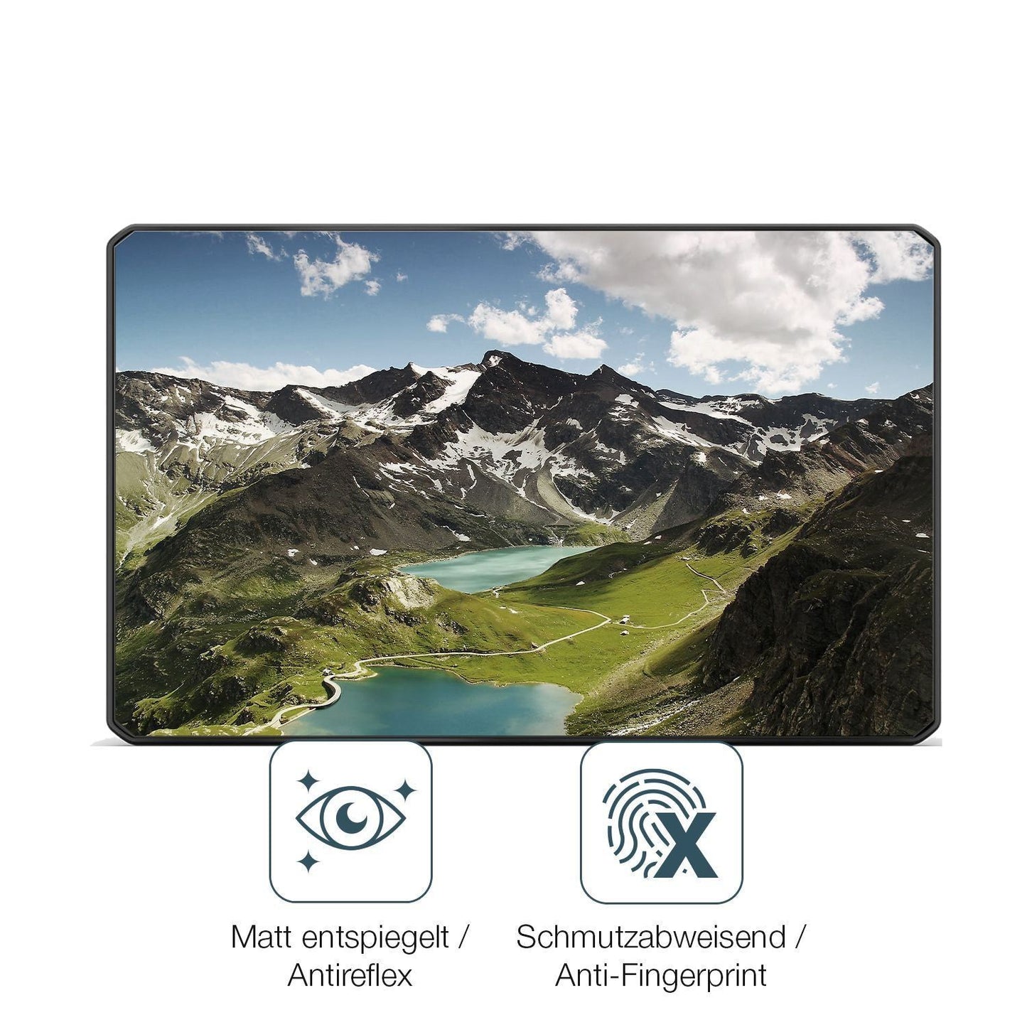 2x 9H Schutzfolie matt für Garmin dezl LGV820 Panz (5)
