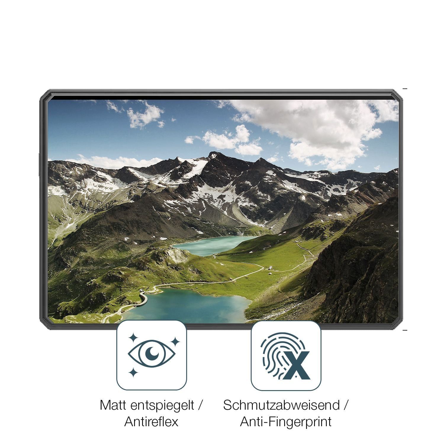 2x Schutzfolie matt für Carpuride W502 PRO Display (4)