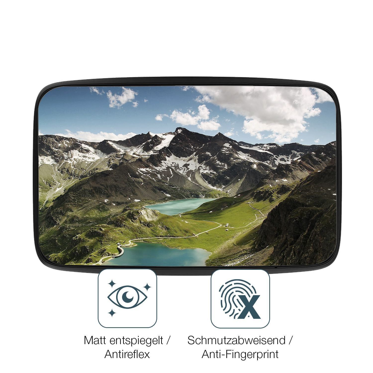 2x Schutzfolie matt für TomTom Go Camper Max (2. G (4)
