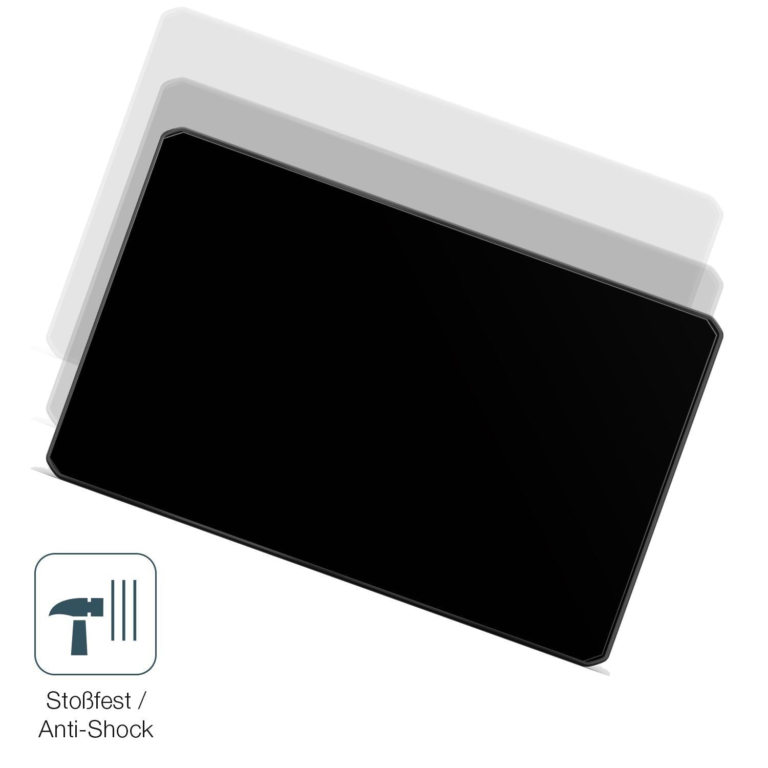 2x 9H Schutzfolie matt für Garmin dezl LGV700 Panz (4)