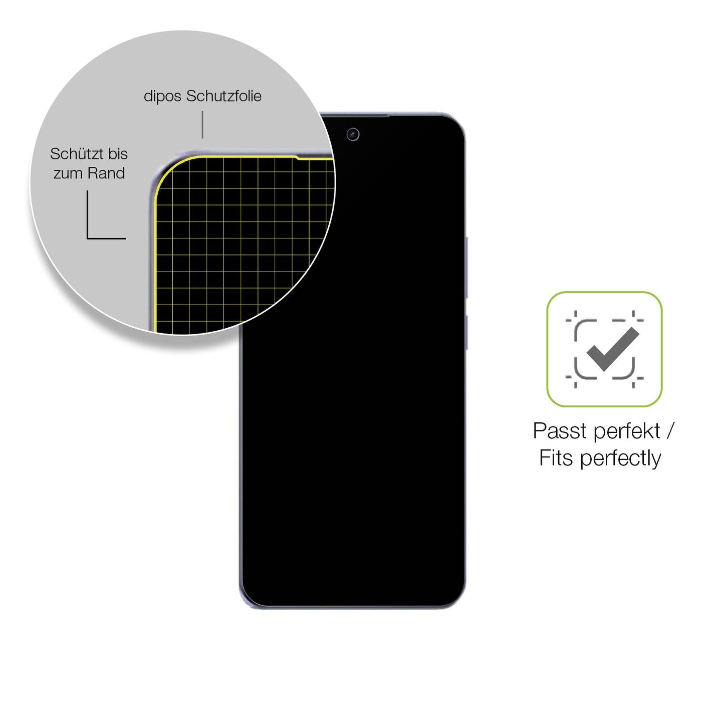 2x Full Cover Schutzfolie matt für Realme 14 Pro+ (6)
