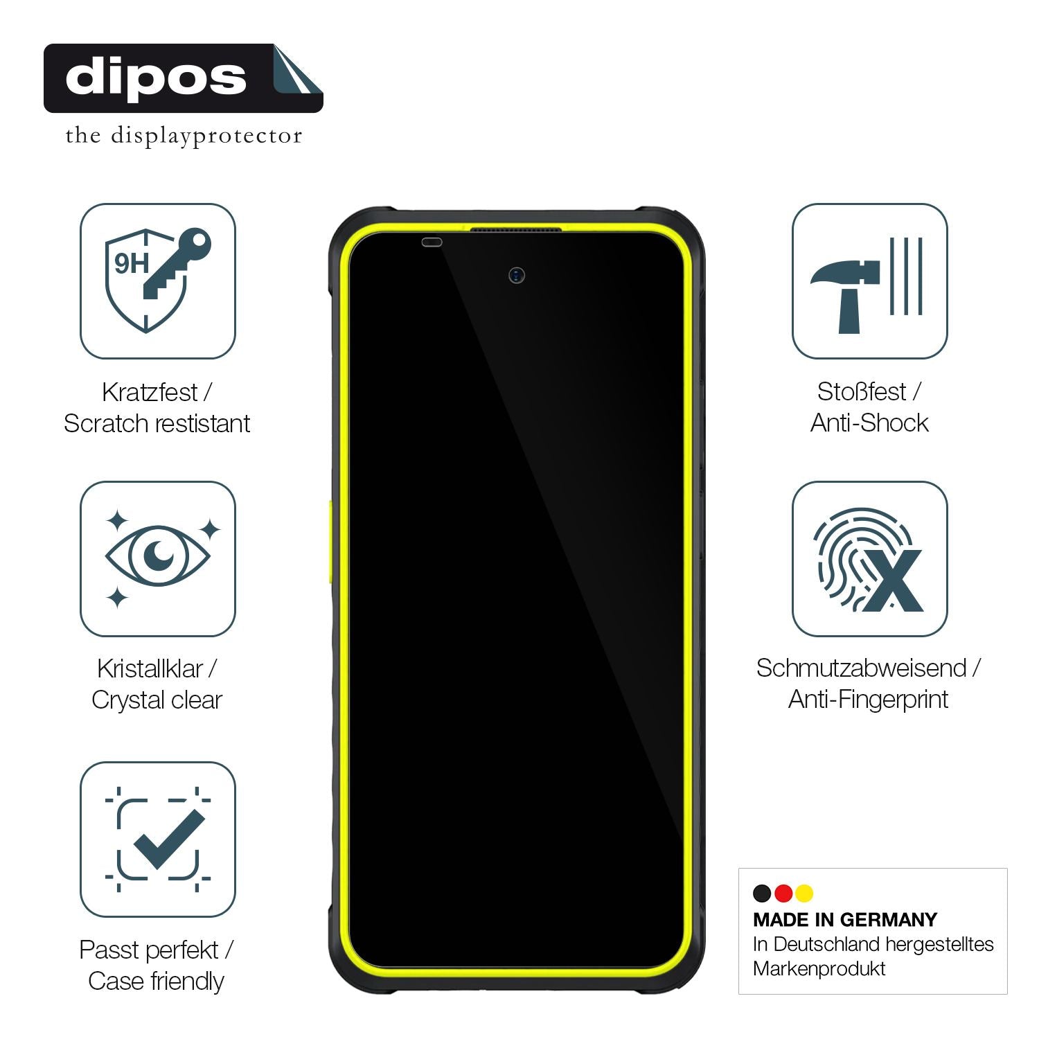 2x 9H Schutzfolie für Ulefone Armor X31 Pro 5G Pan (7)