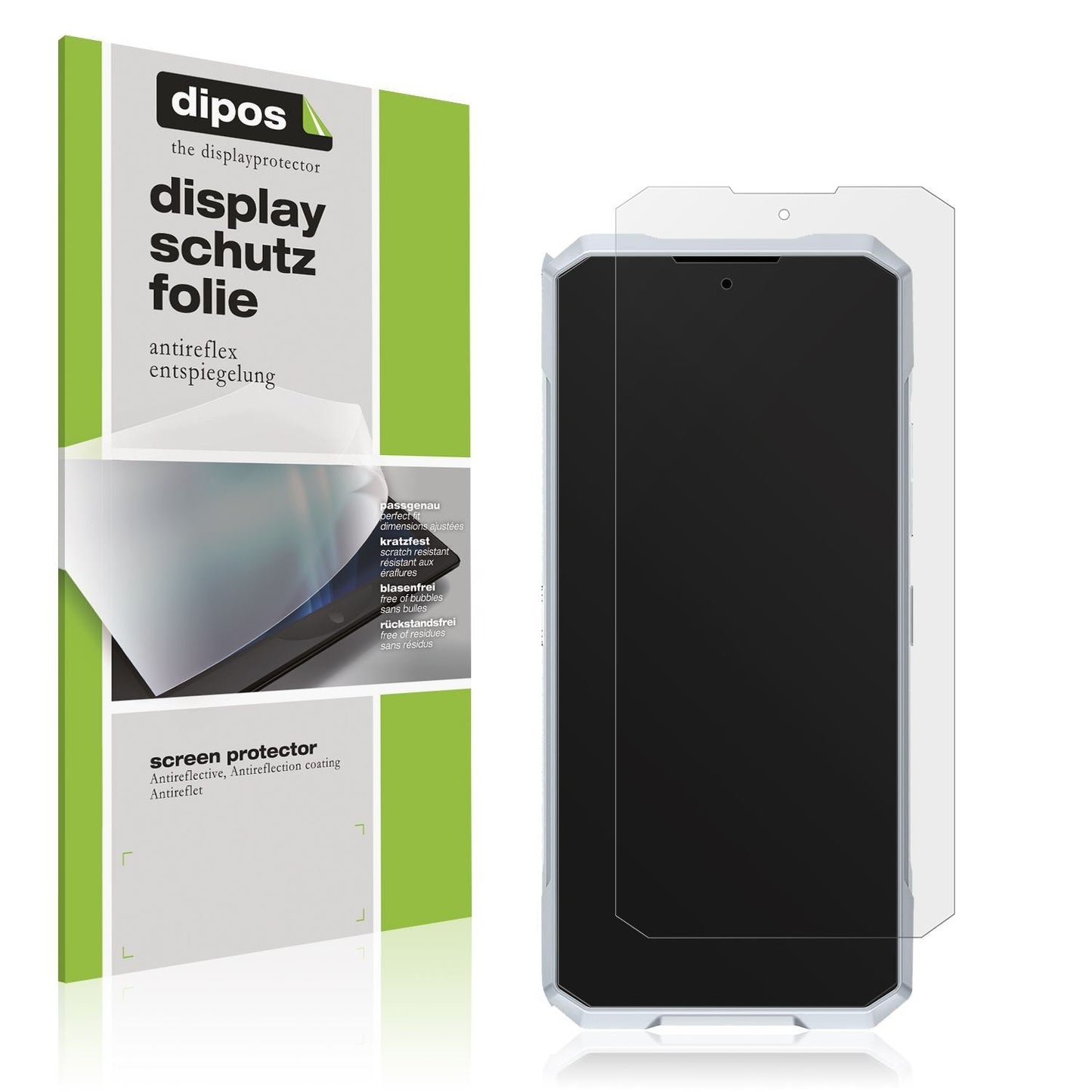 4x Schutzfolie matt für Doogee Blade GT 5G Display (1)