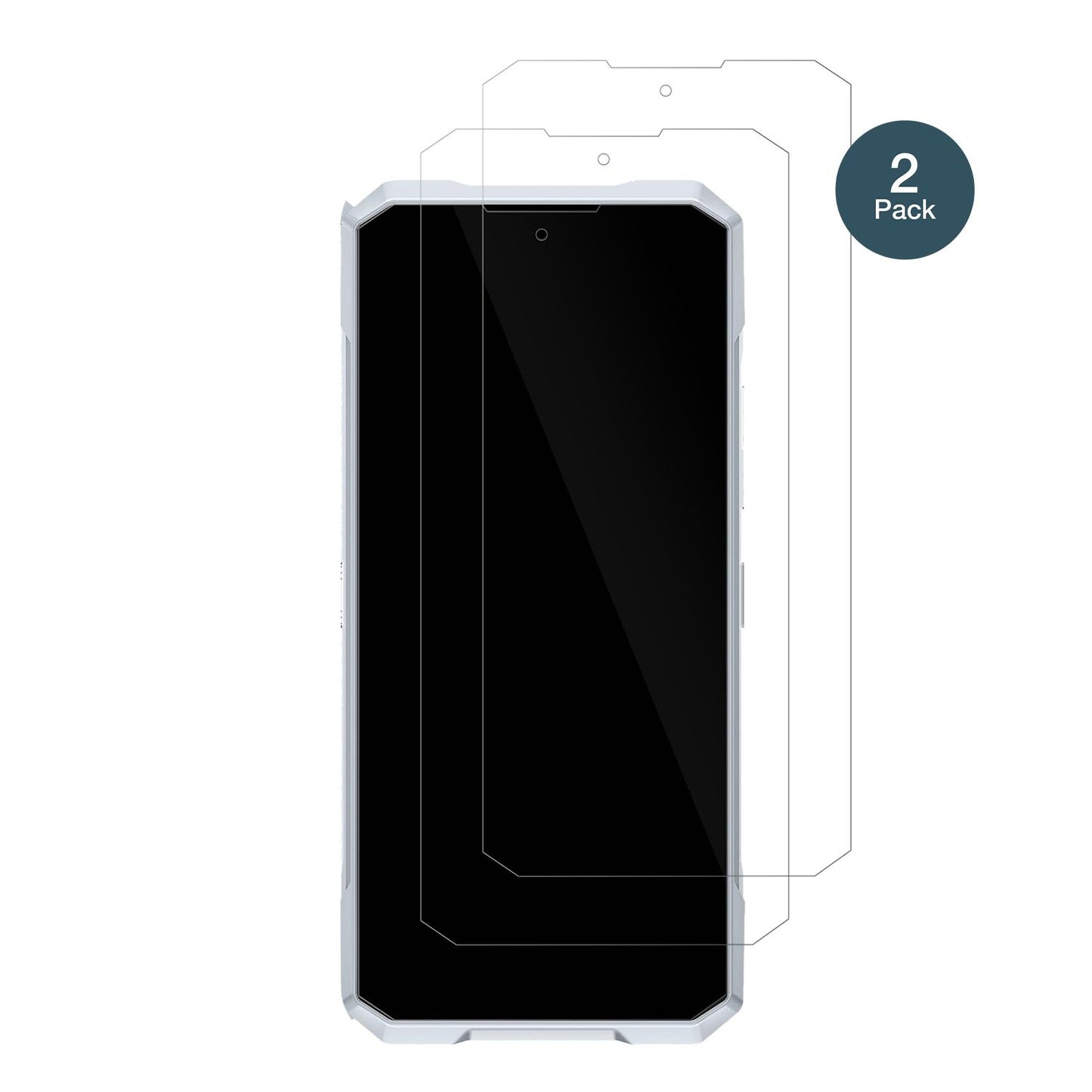 2x 9H Schutzfolie für Doogee Blade GT 5G Panzerfol (2)