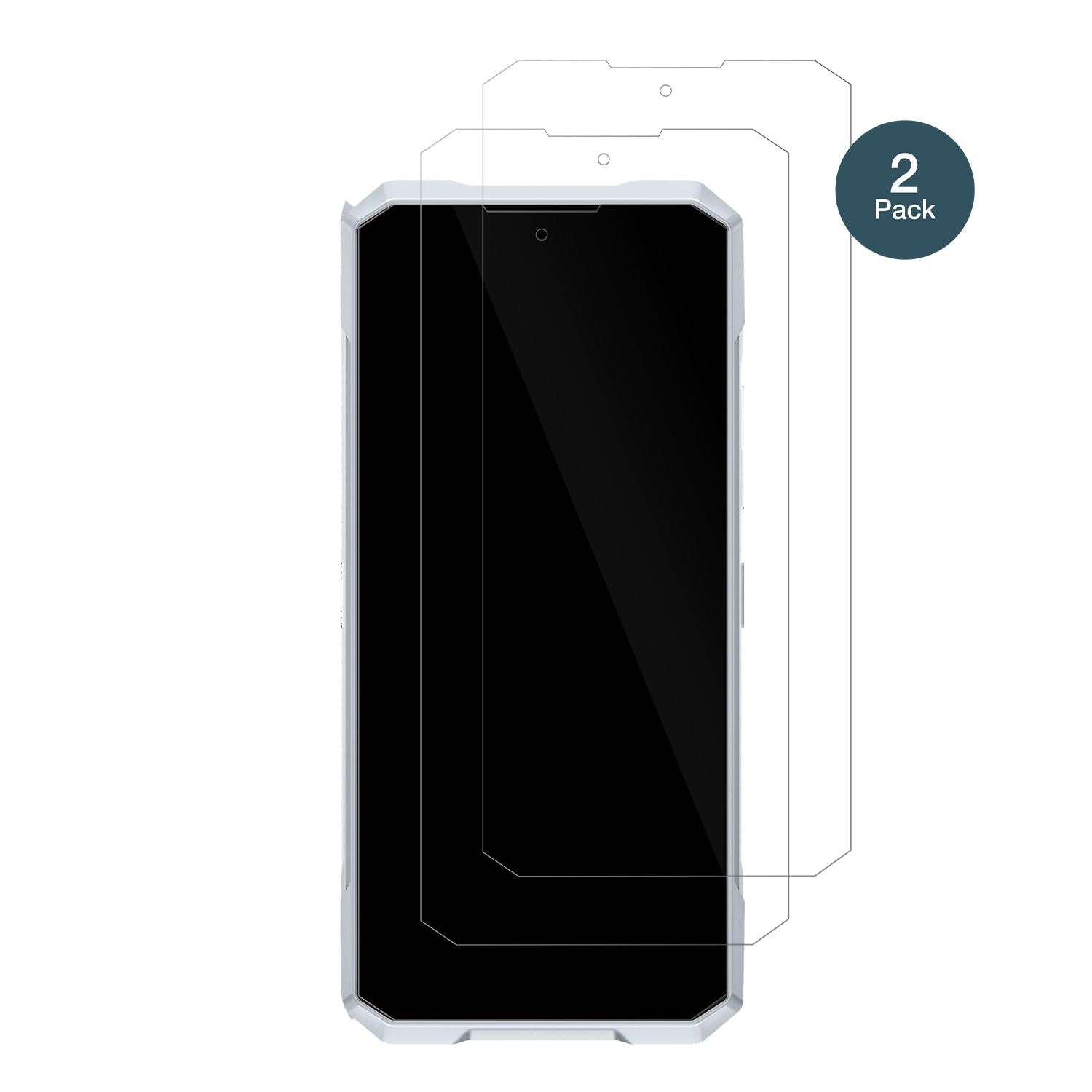 2x 9H Schutzfolie für Doogee Blade GT 5G Panzerfol (2)