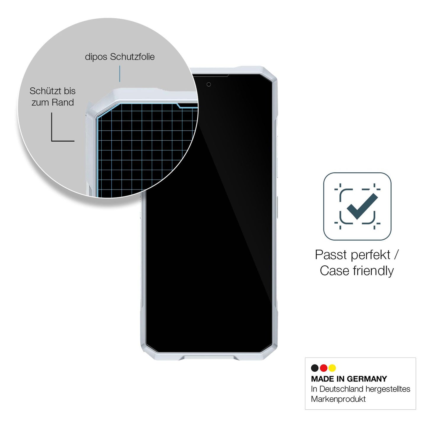 2x 9H Schutzfolie für Doogee Blade GT 5G Panzerfol (6)