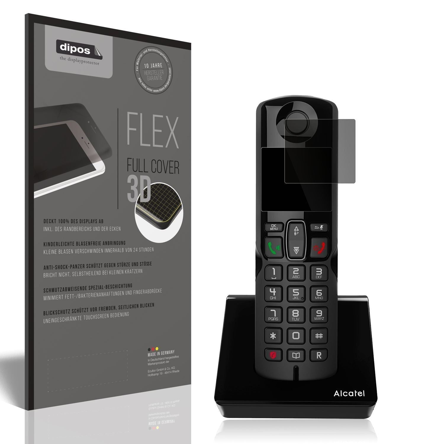 Full Cover Privacy Blickschutzfolie für Alcatel S2 (1)