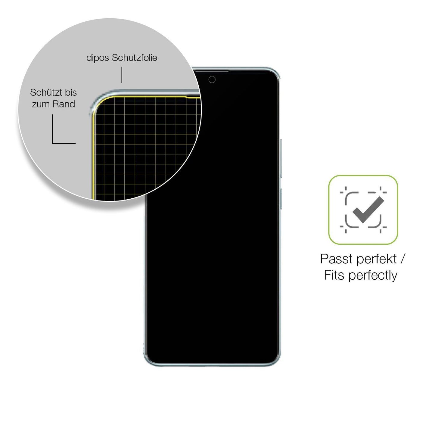 2x Full Cover Schutzfolie matt für Xiaomi Redmi No (6)