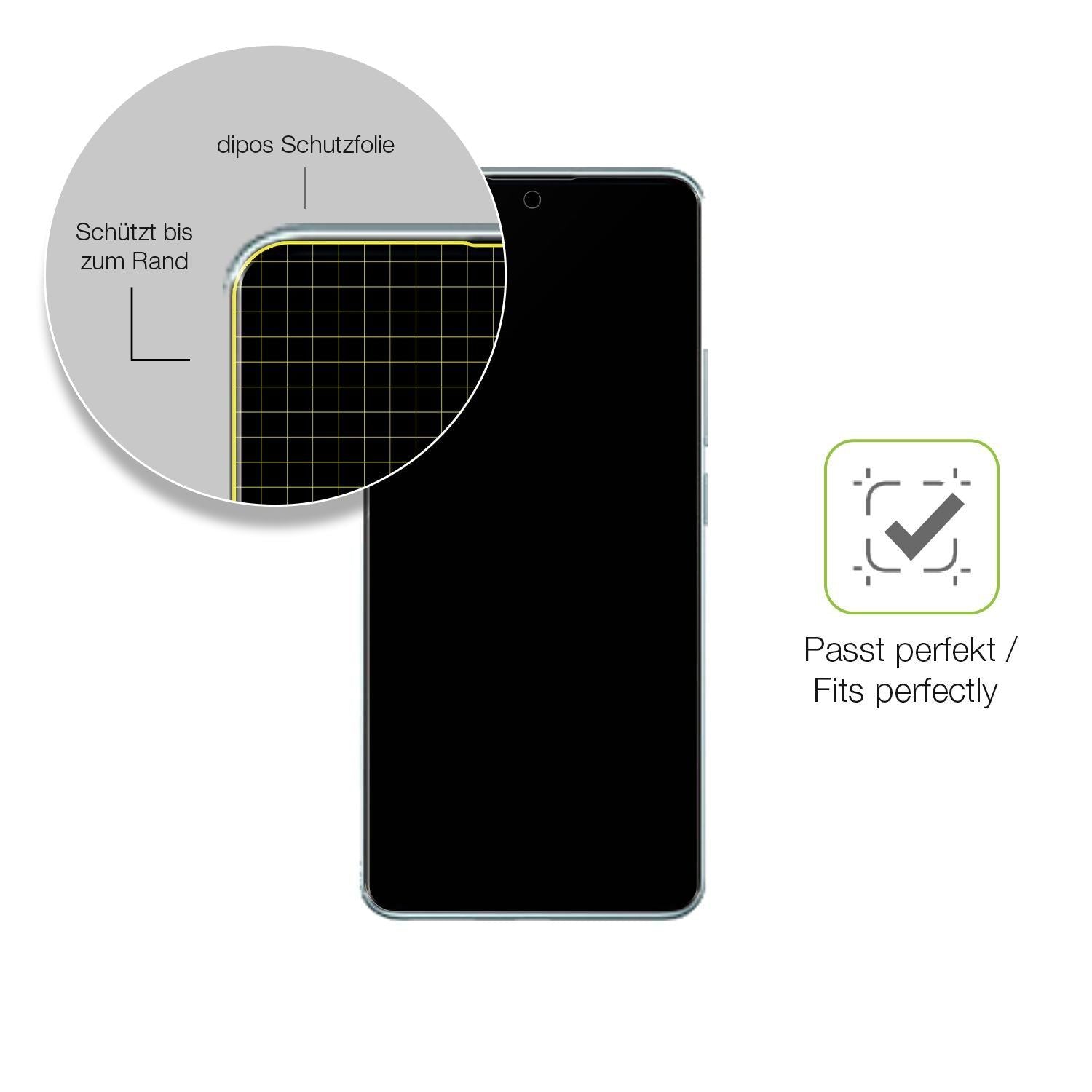 2x Full Cover Schutzfolie matt für Xiaomi Redmi No (6)