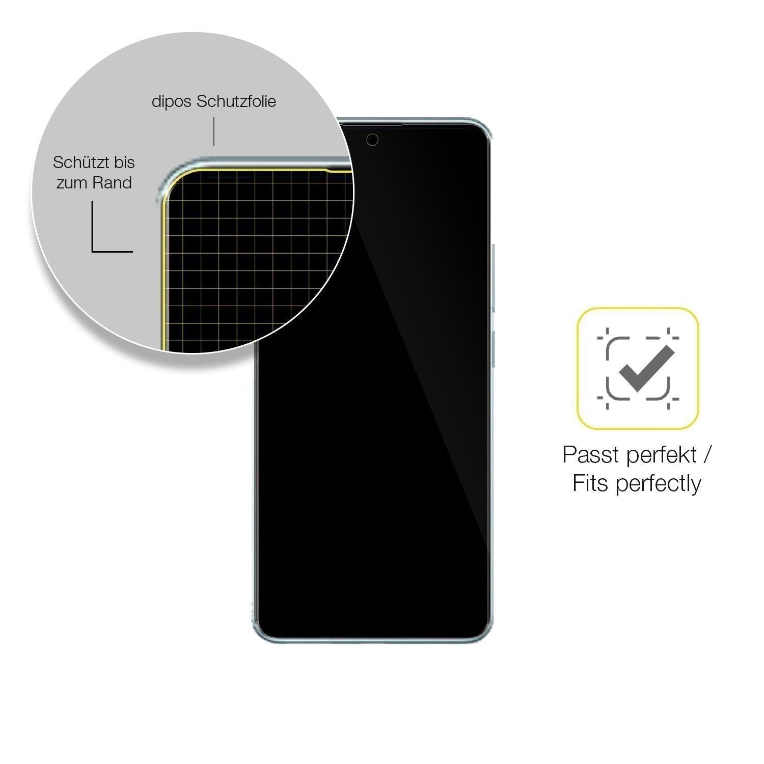 2x 3D Full Cover Schutzfolie für Xiaomi Redmi Note (6)