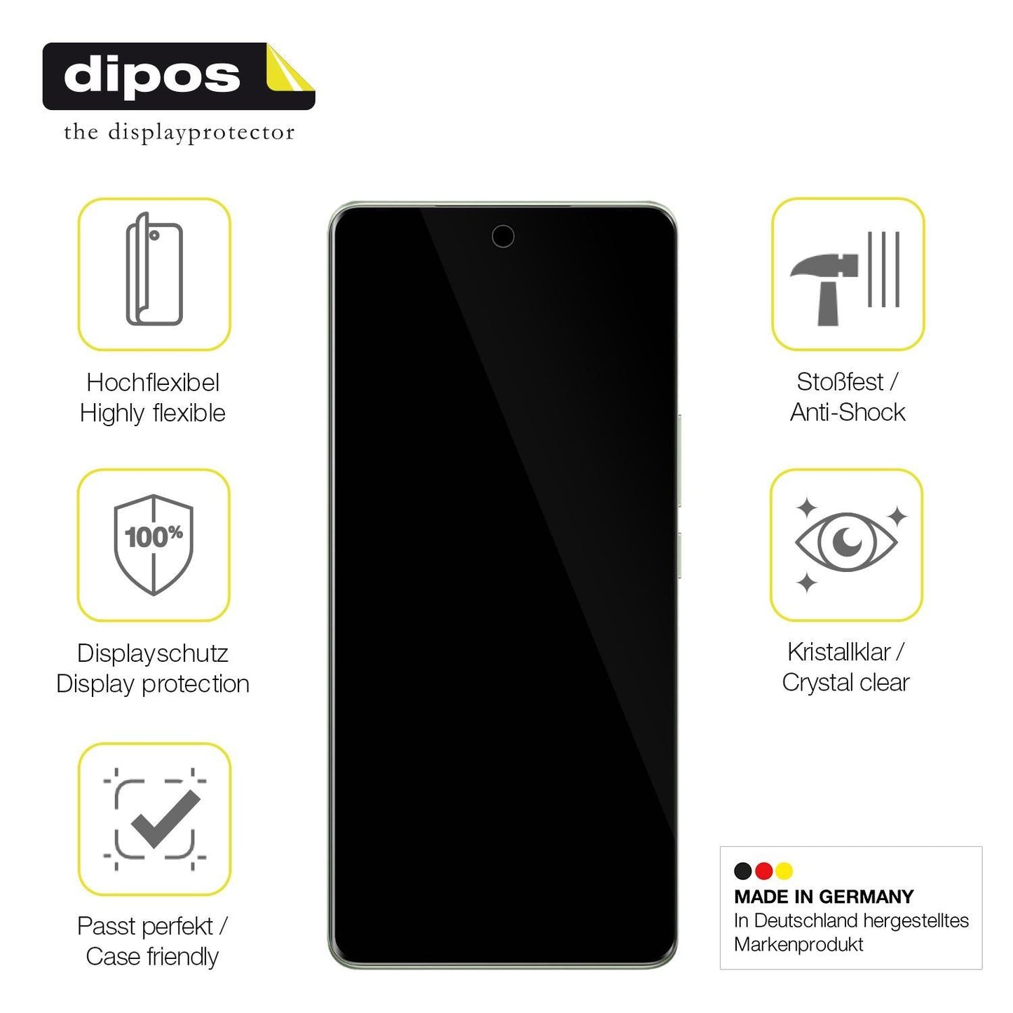 2x 3D Full Cover Schutzfolie für Vivo T3 Ultra (7)