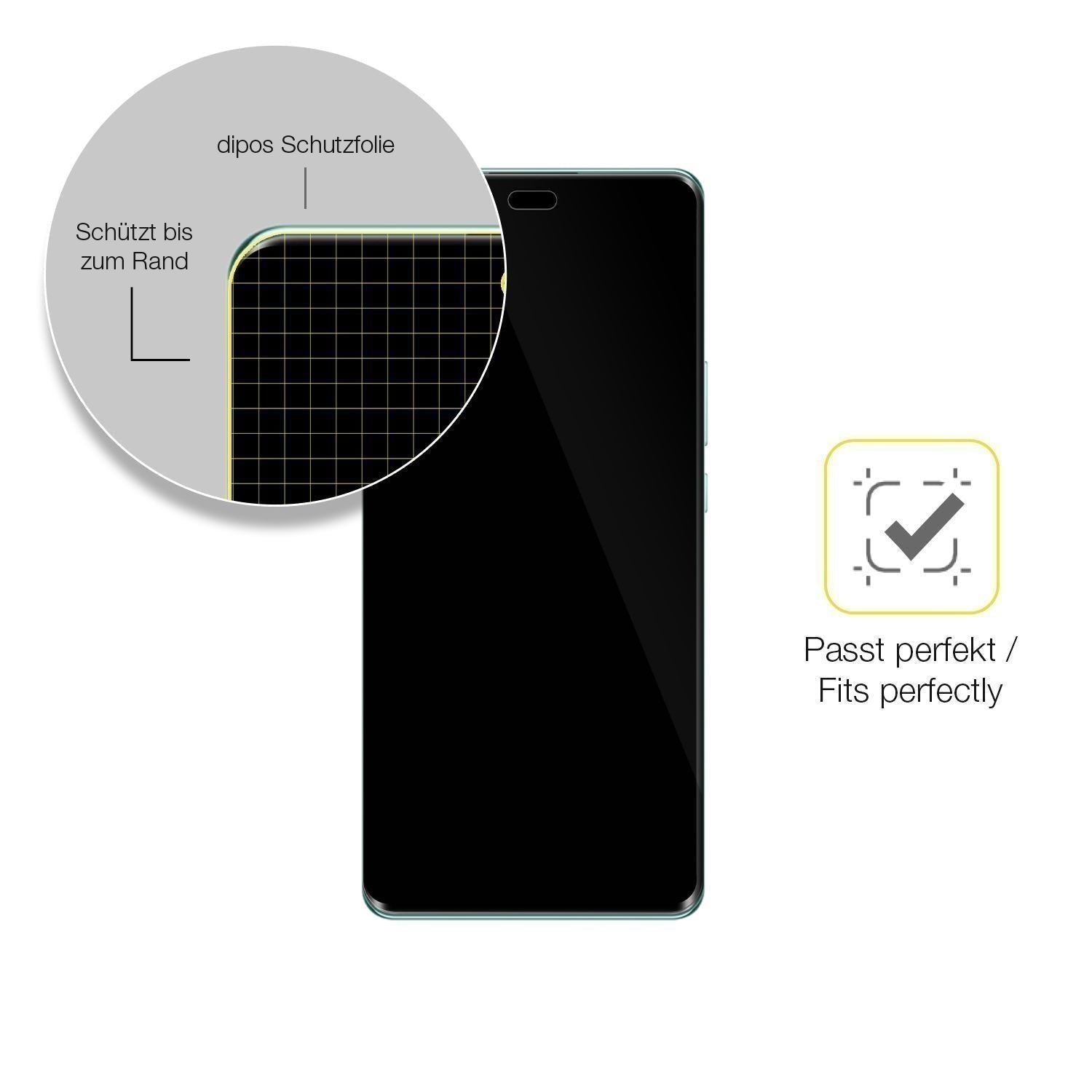 2x 3D Full Cover Schutzfolie für Huawei Enjoy 70X (6)