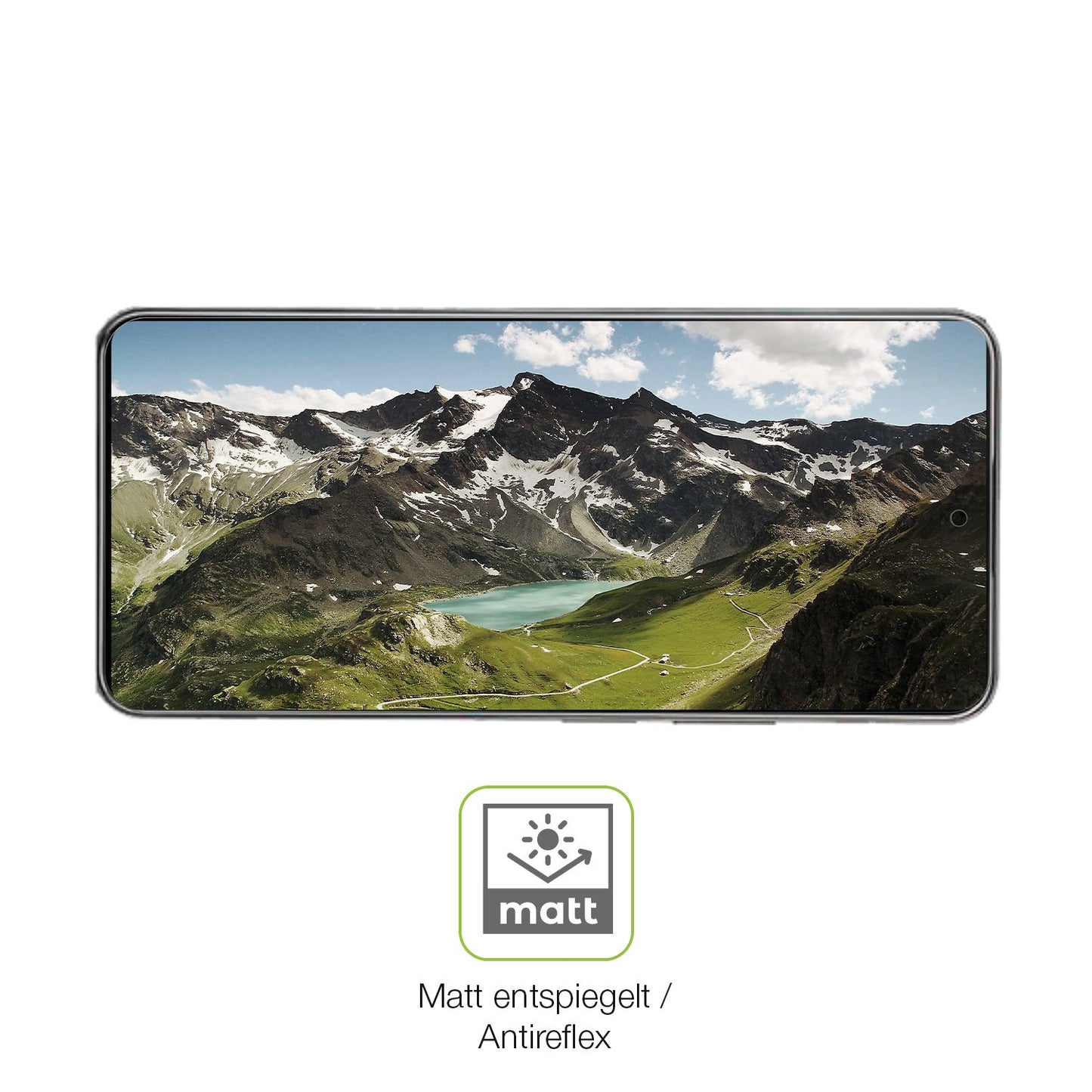 2x Full Cover Schutzfolie matt für Lava Yuva 2 5G (5)