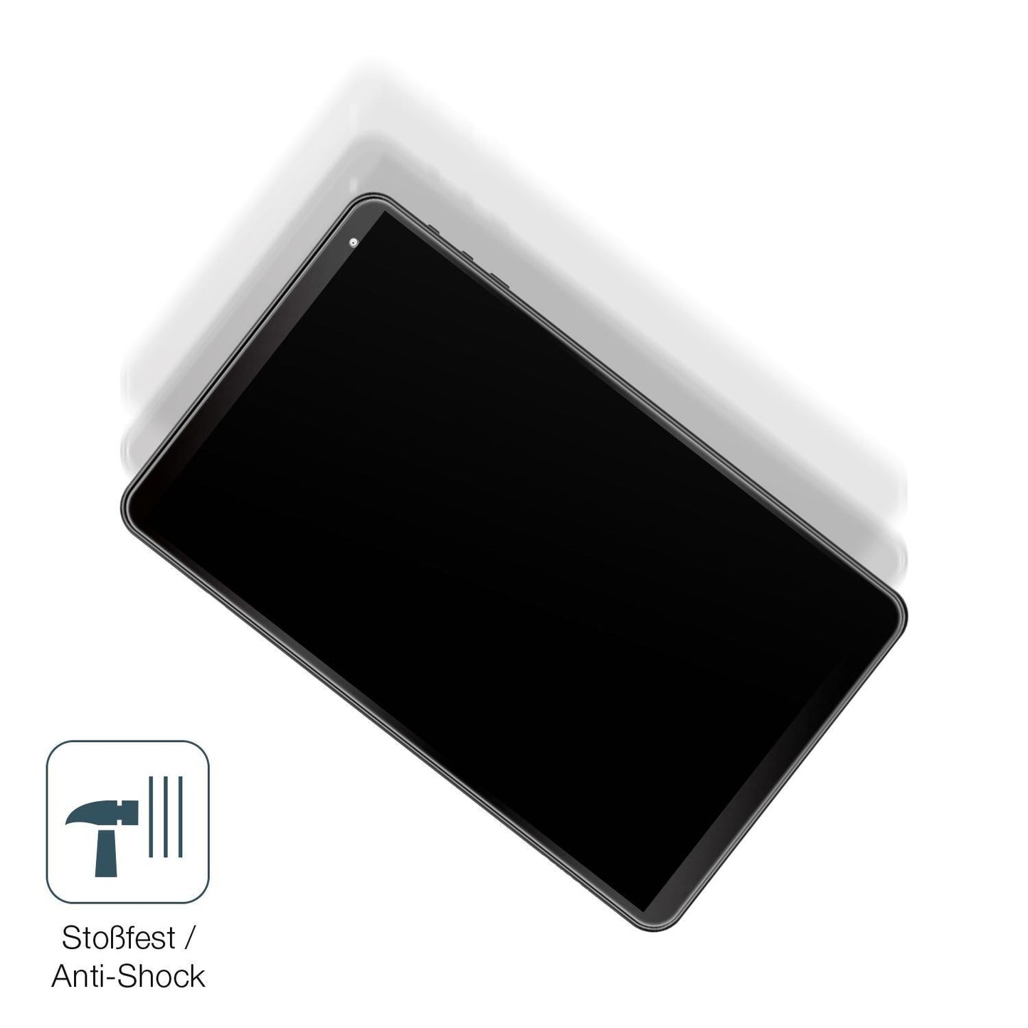 2x 9H Schutzfolie matt für AWOW 1019 Tablet Panzer (4)