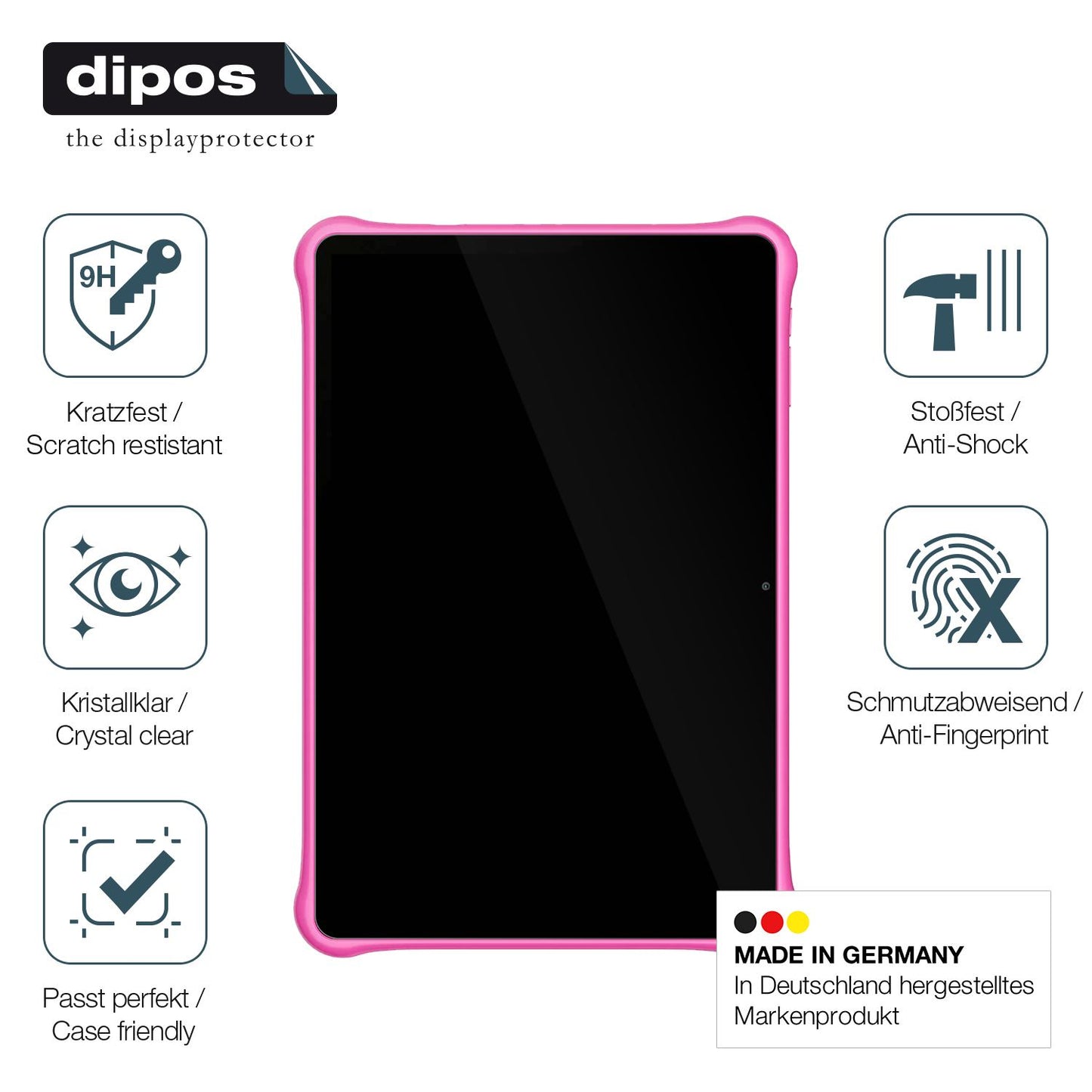 2x 9H Schutzfolie für Blackview Tab30 Kids Tablet  (7)