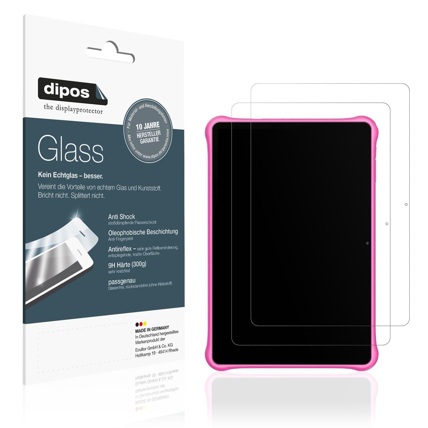 2x 9H Schutzfolie matt für Blackview Tab30 Kids Ta (1)