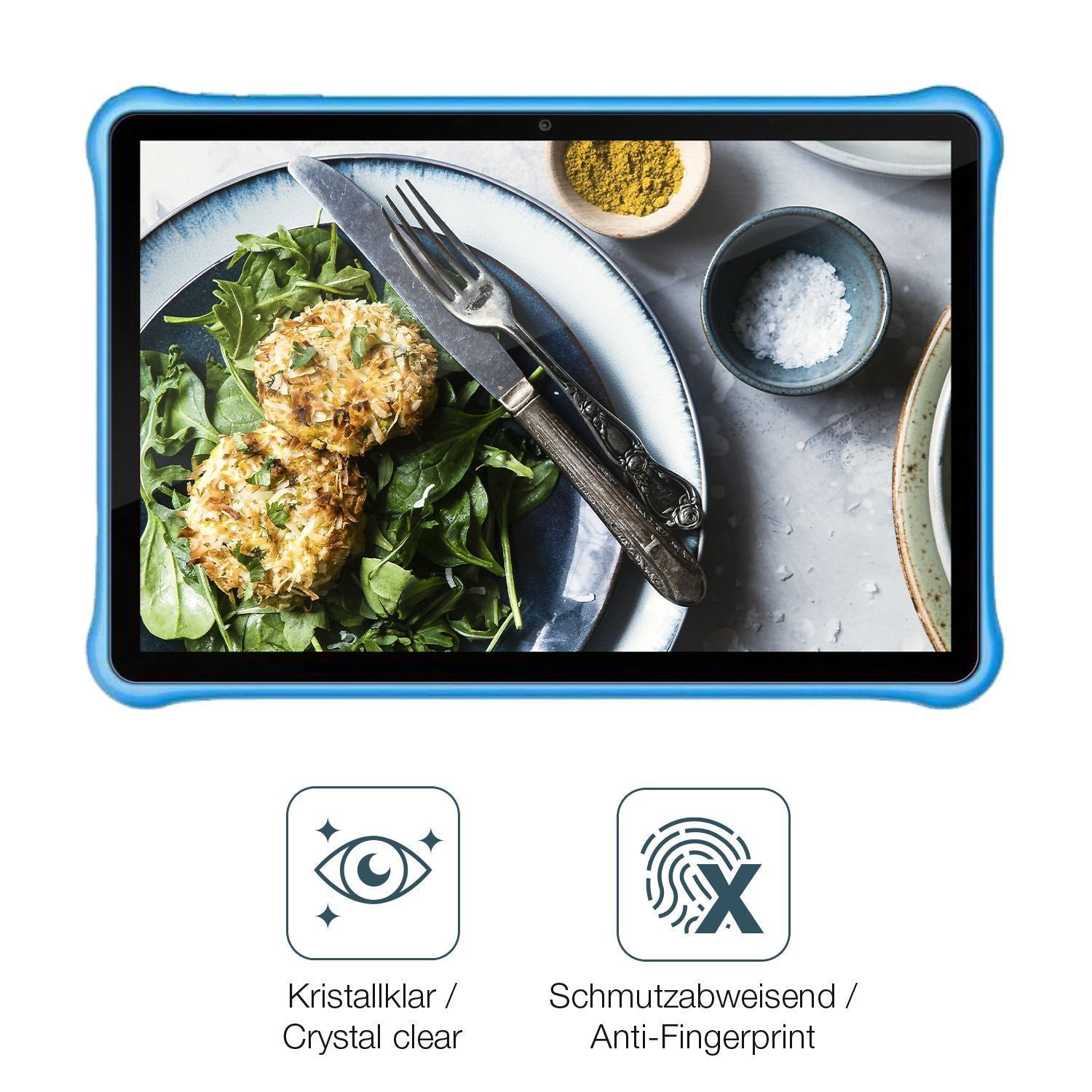 2x Schutzfolie klar für Blackview Tab A6 Kids Disp (4)