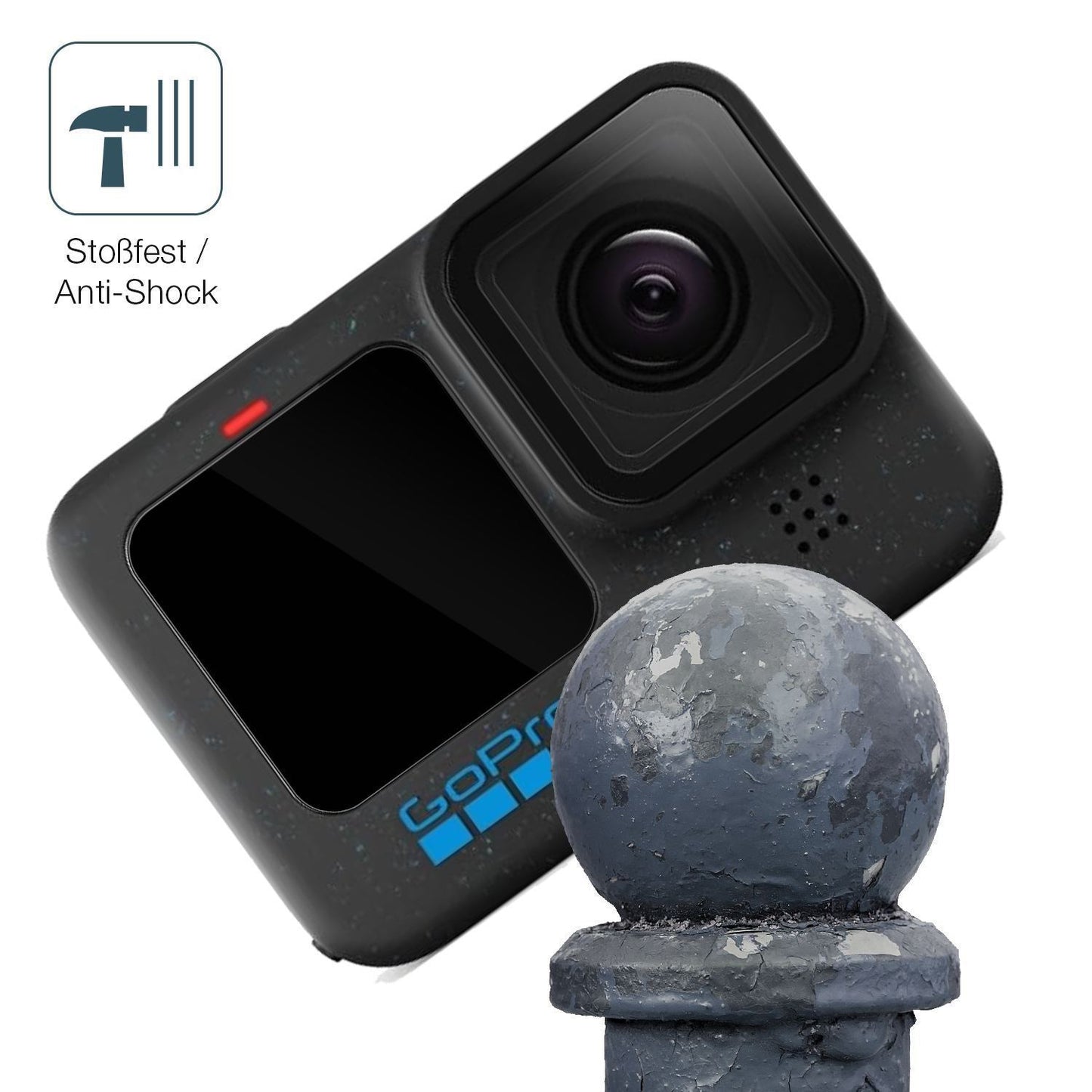 2x 9H Schutzfolie für GoPro Hero 12 Black Panzerfo (4)