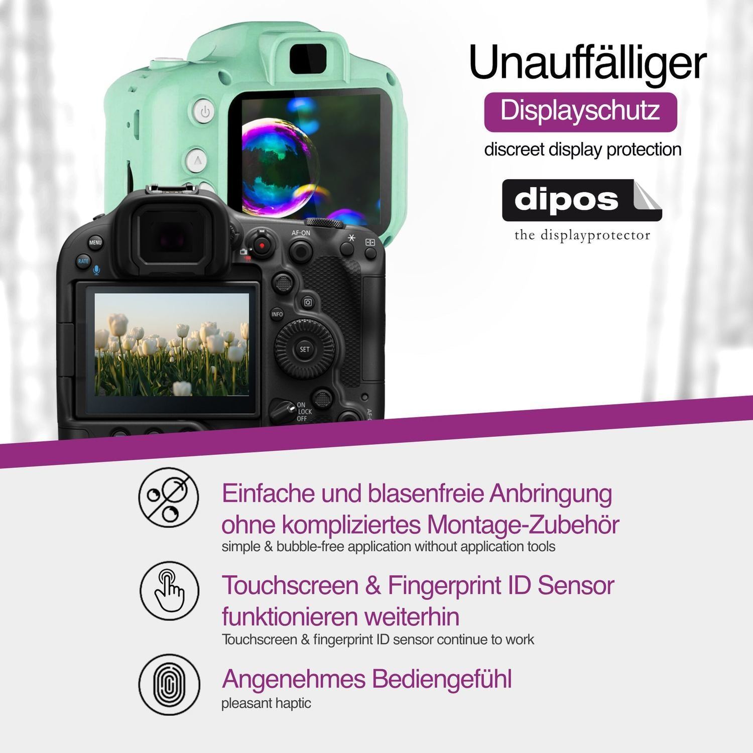4x Schutzfolie klar für GoPro Display Mod Display- (2)