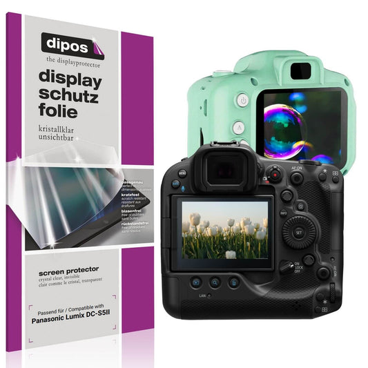 4x Schutzfolie klar für Panasonic Lumix DC-S5II Di (1)