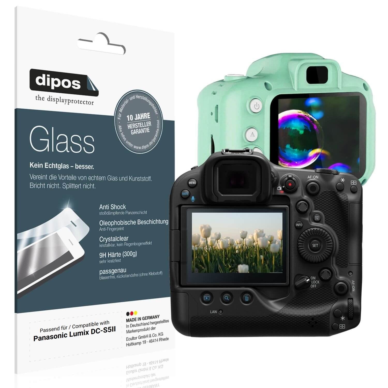 2x 9H Schutzfolie für Panasonic Lumix DC-S5II Panz (1)